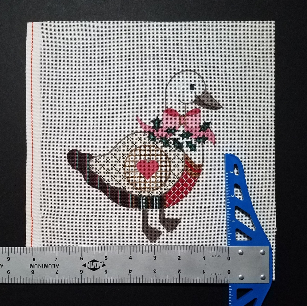 Decorate Needlepoint  Duck - Picture 2 of 5